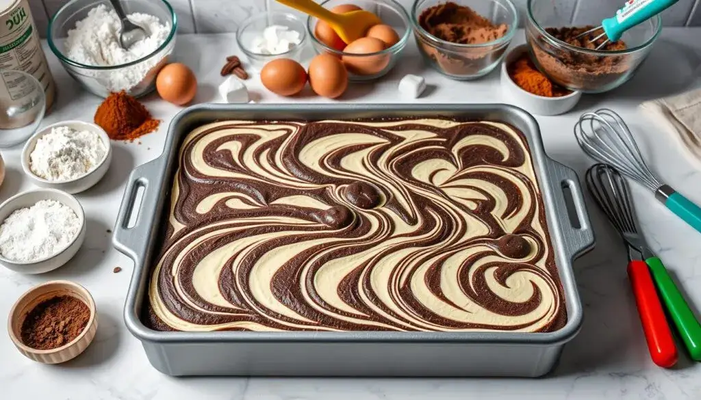 Pyszny przepis na ciasto zebra z colą, które zachwyci każdego