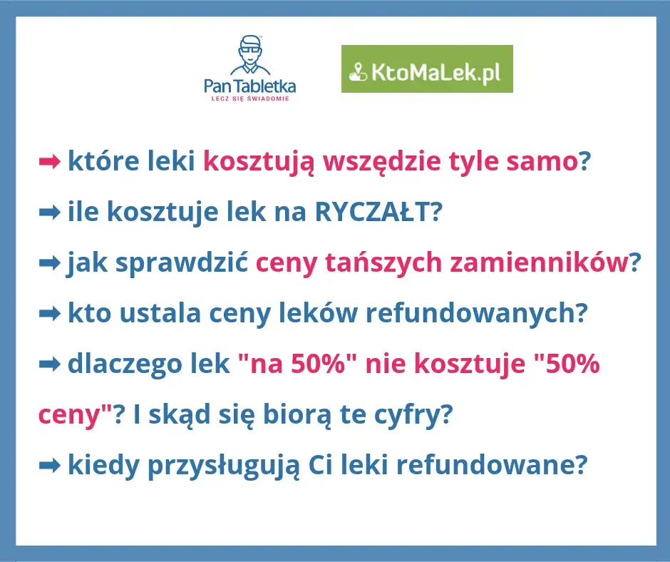 Co to jest ryczałt na leki i jak uniknąć wysokich kosztów?