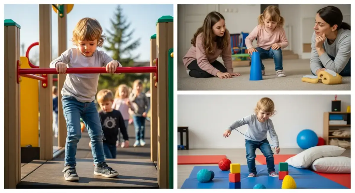 Niezgrabne dziecko? To mogą być zaburzenia czucia głębokiego!