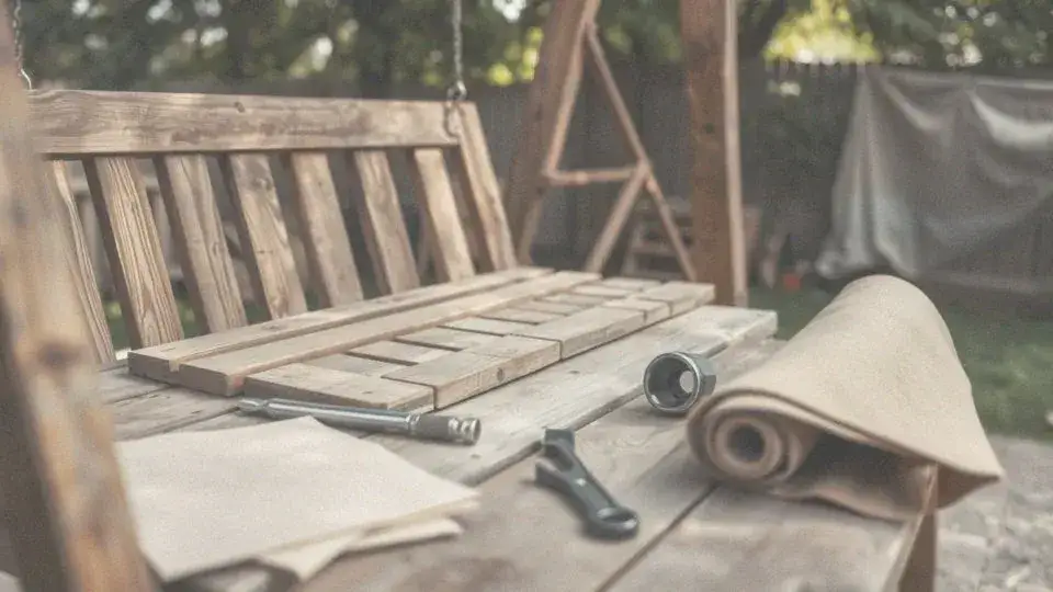 Jak naprawić siedzisko huśtawki ogrodowej i uniknąć kosztownej wymiany