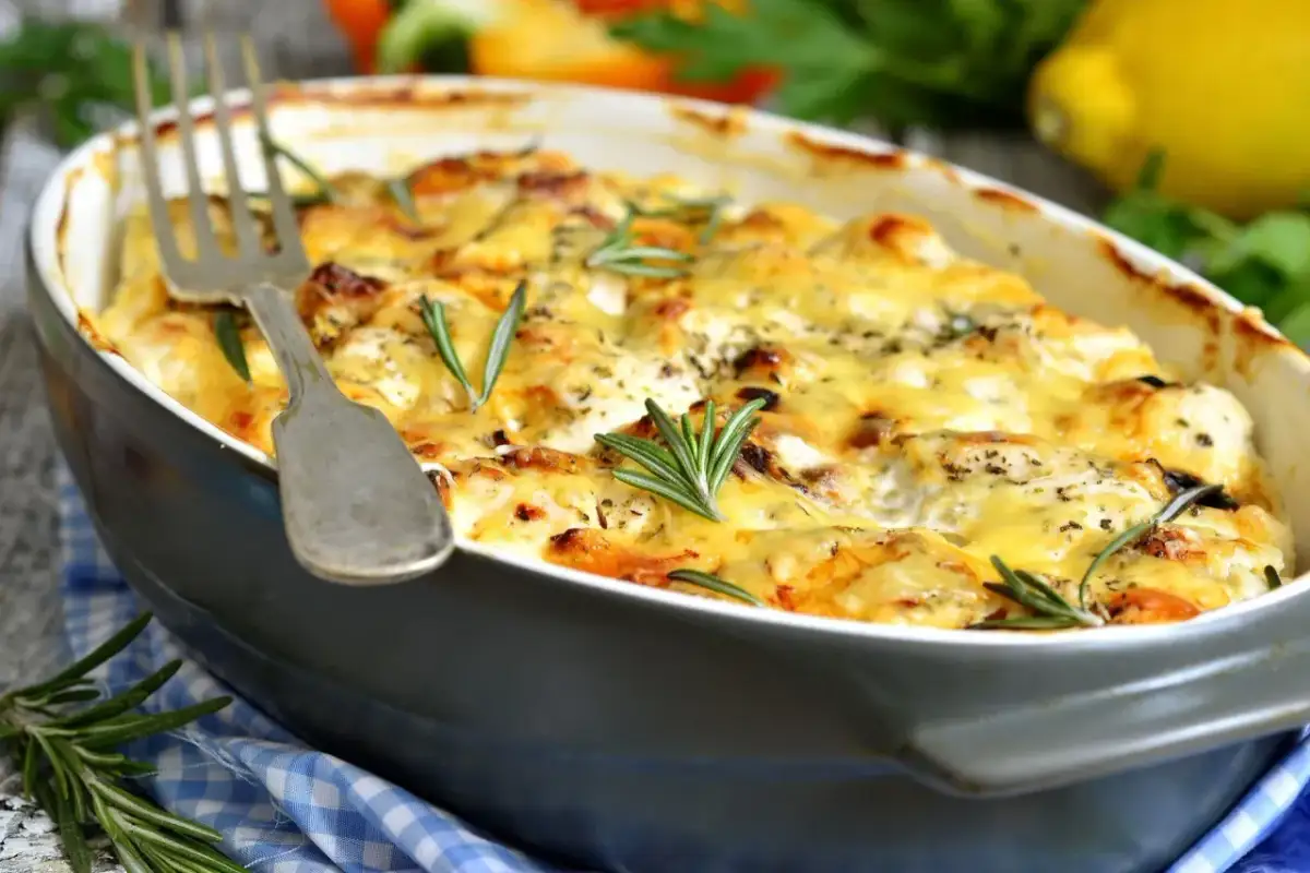 Zapiekanka makaronowa z kurczakiem: sekret soczystości i smaku