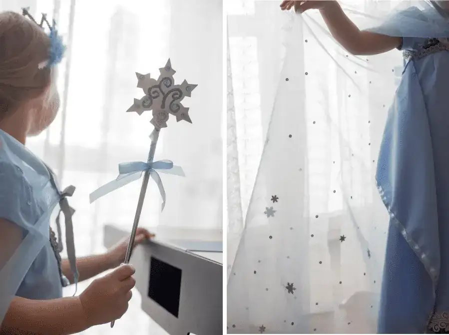 Strój Elsy jak zrobić? Poradnik DIY bez szycia i dla szyjących