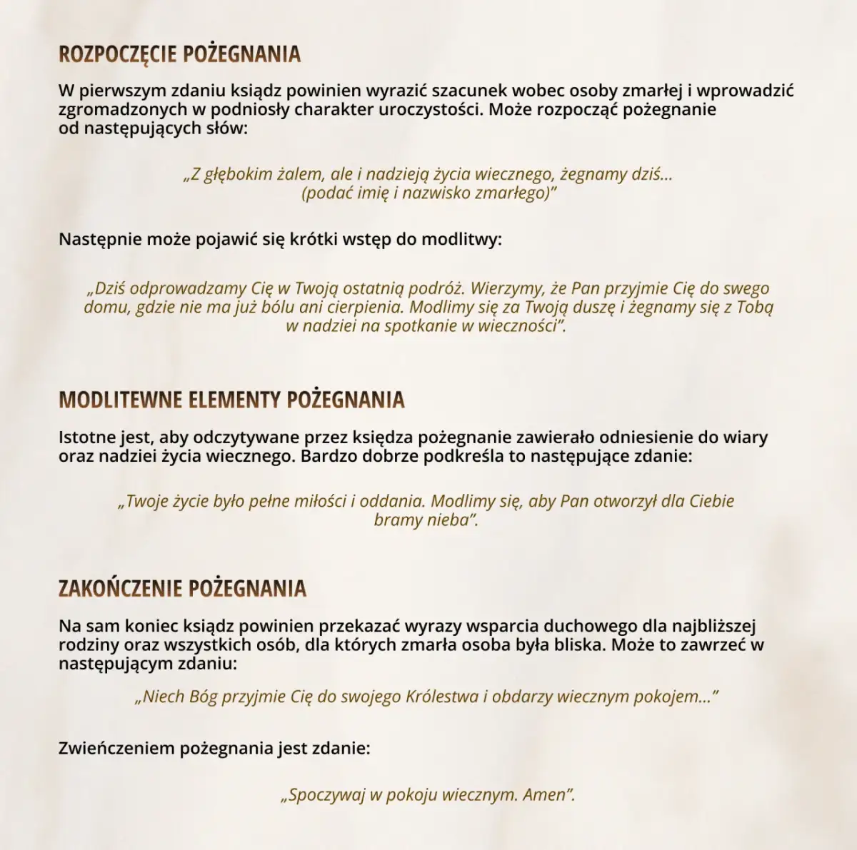 Jak napisać pożegnanie na pogrzebie, by wzruszyć i uczcić pamięć