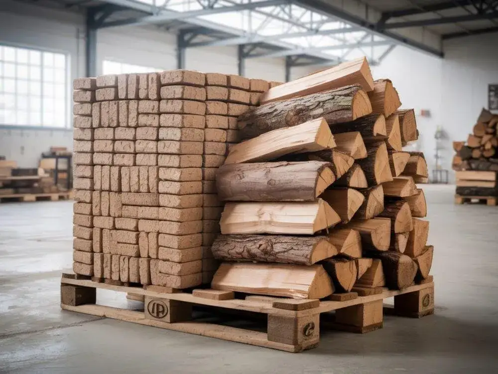 Tona brykietu to ile drewna? Sprawdź, co grzeje lepiej!