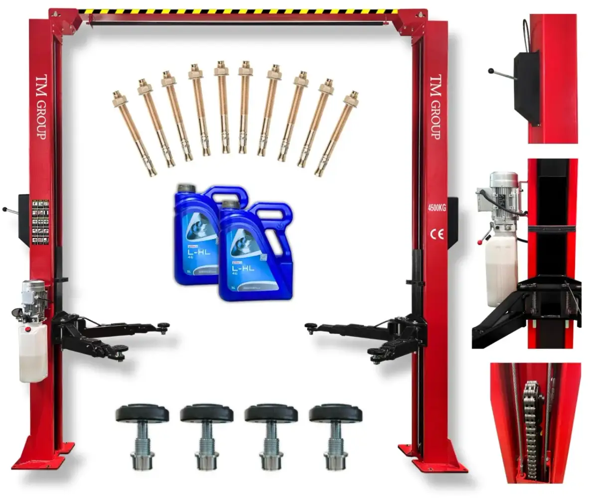Podnośnik dwukolumnowy: Jakie kotwy zapewnią 100% bezpieczeństwa?