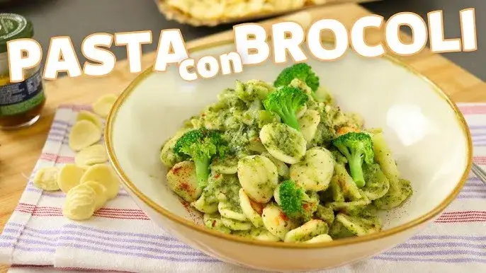Pasta con brócoli italiana: el secreto de la cremosidad sin nata