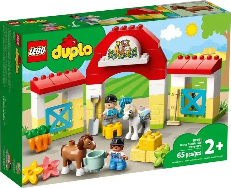 LEGO DUPLO stadnina i kucyki 10951 - idealny zestaw dla dzieci