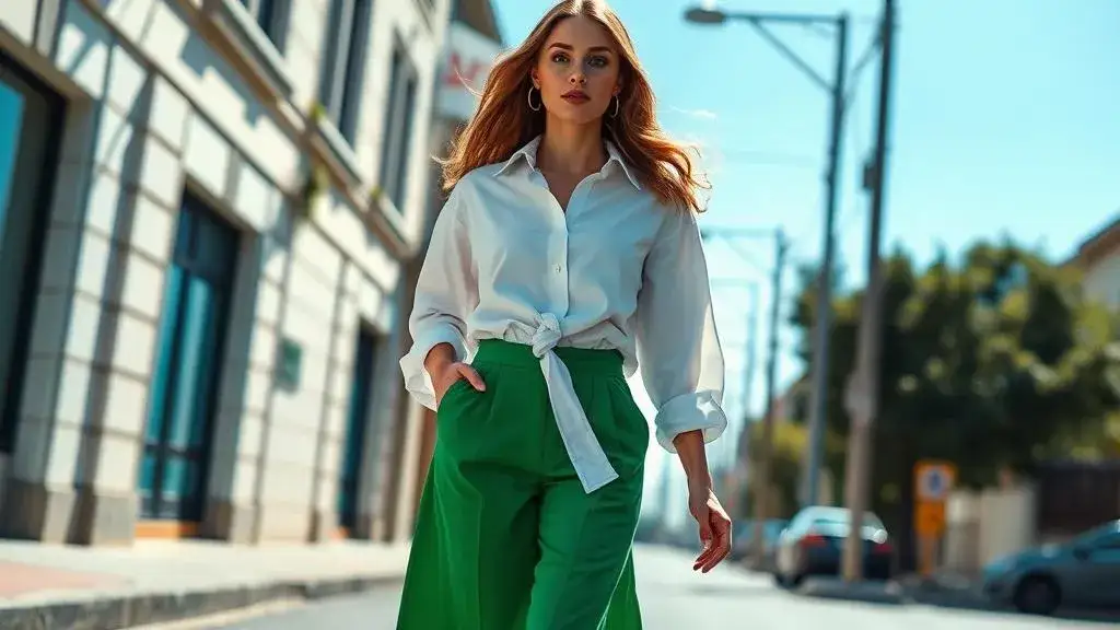 Jaką koszulę do zielonych spodni wybrać, by wyglądać stylowo?