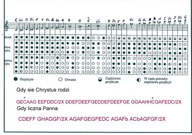 Jak zagrać na flecie lulajże jezuniu - proste techniki i nuty dla początkujących
