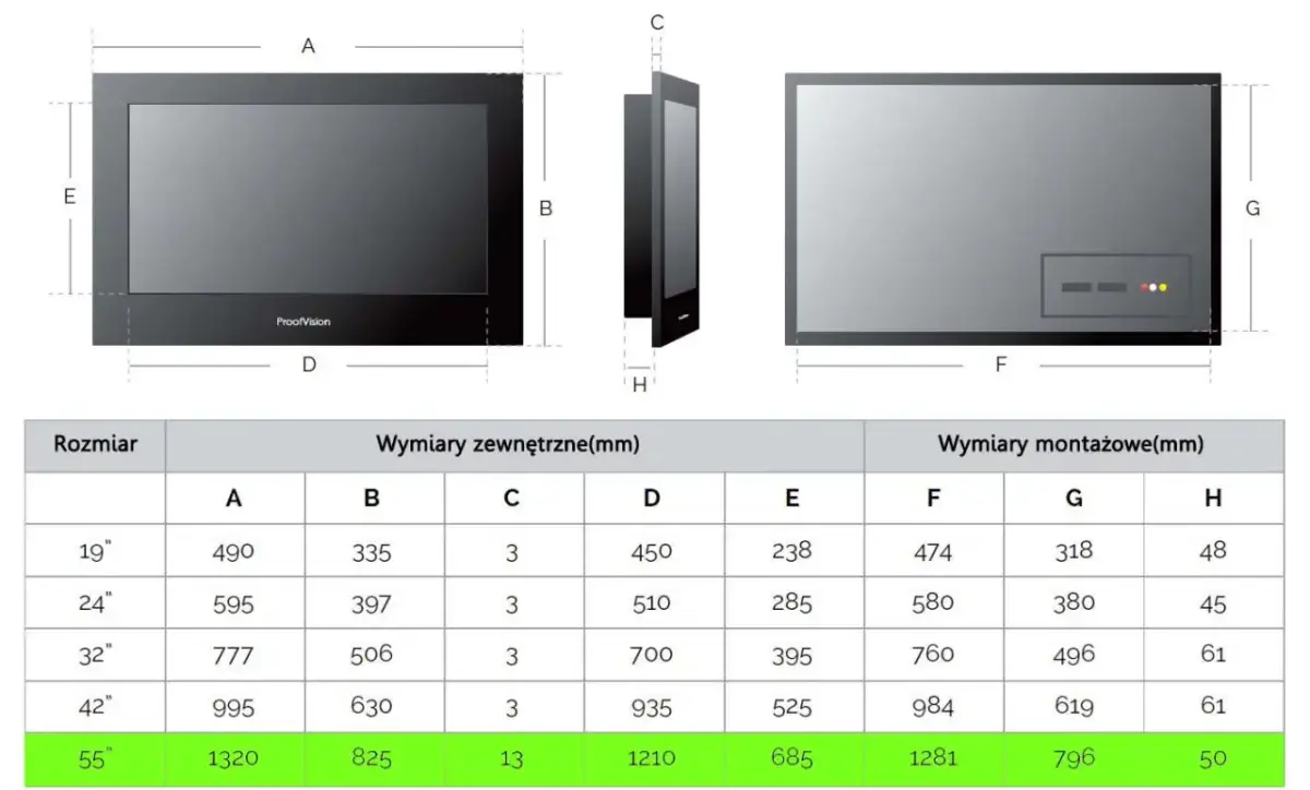 Jakie wymiary ma telewizor 55 calowy? Zaskakujące różnice w rozmiarach!