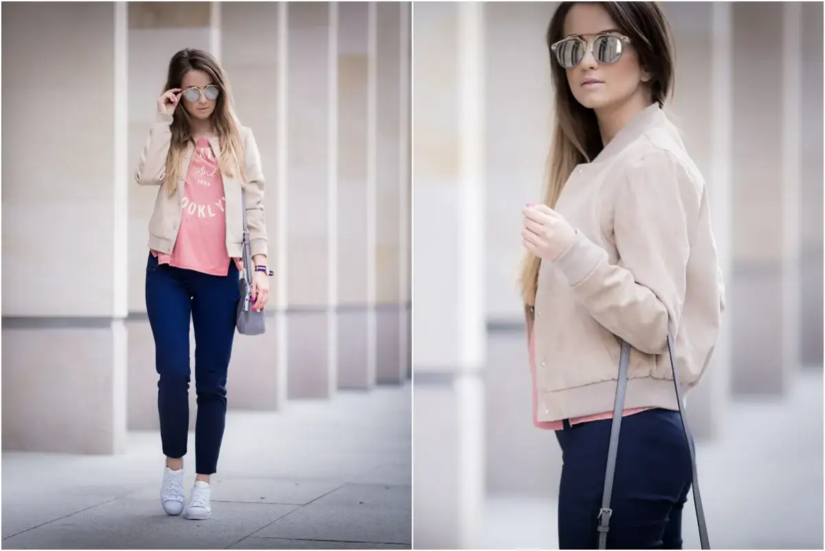 Jaką bluzkę do granatowych spodni wybrać, aby wyglądać stylowo?