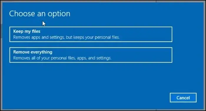 Jak przywrócić Windows 10 do ustawień fabrycznych bez utraty danych