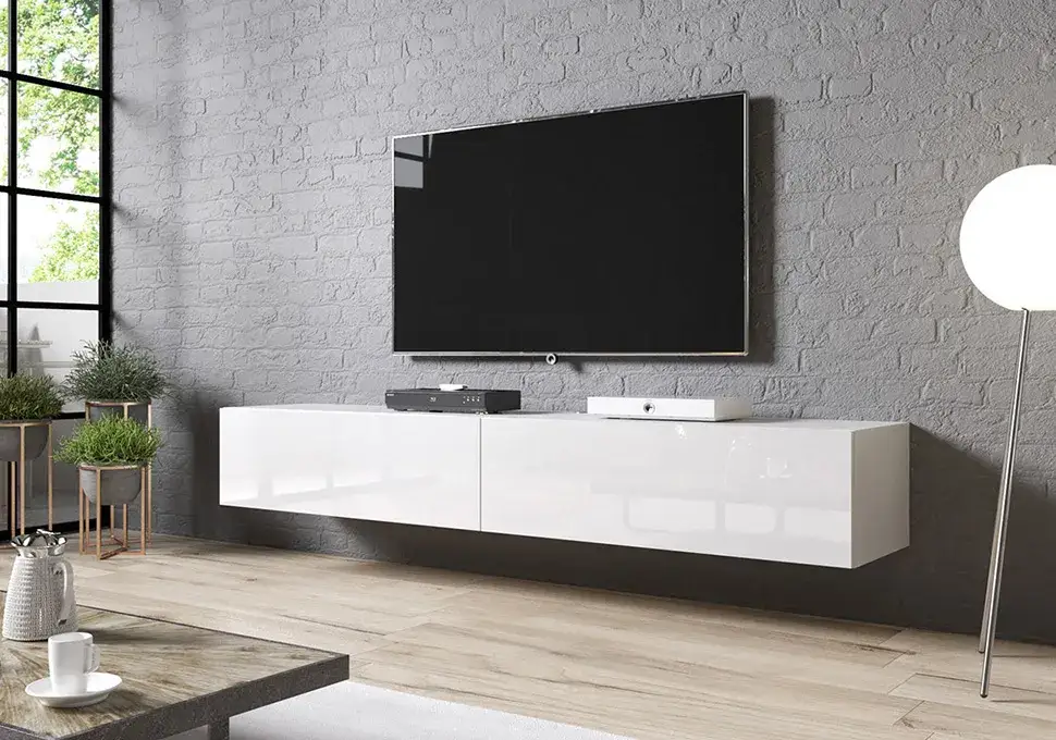 Jak wysoko zawiesić szafkę RTV wiszącą dla najlepszego komfortu?