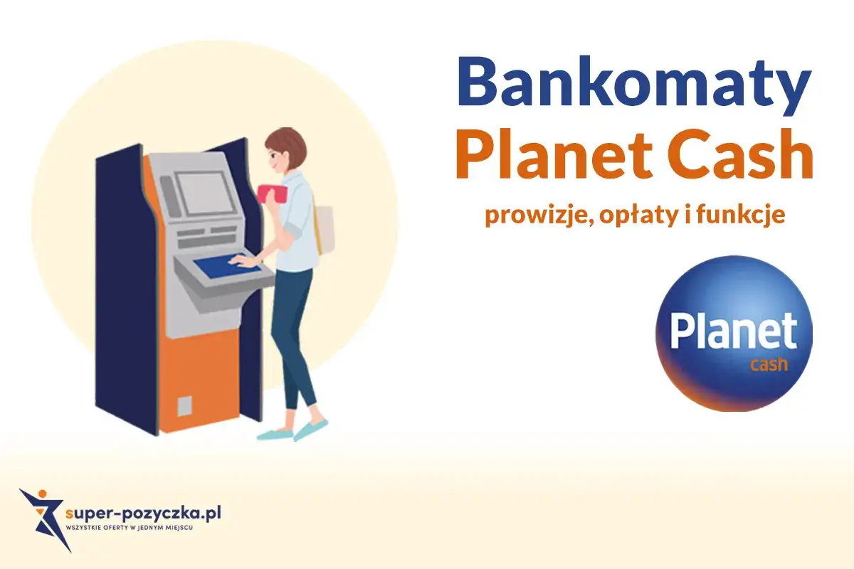 Bankomaty Planet Cash: sprawdź, jakie banki obsługują, prowizje i funkcje. Kobieta korzysta z bankomatu.
