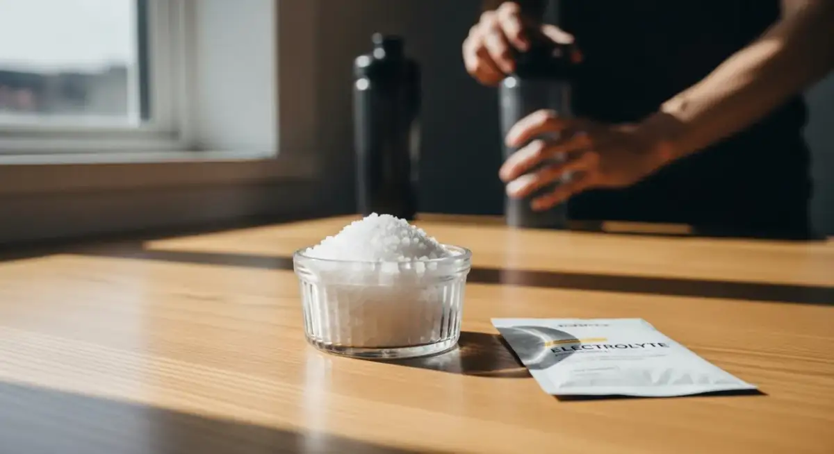 Sól przed treningiem: dawka, korzyści i ryzyko. Sprawdź!