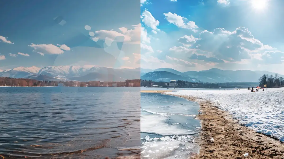 Międzybrodzie: Sprawdź aktualną pogodę przed wyjazdem nad jezioro