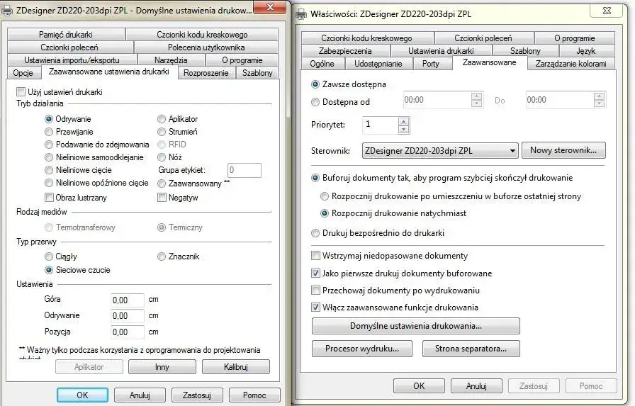 Dlaczego zebra drukuje co drugą etykietę i jak to naprawić?