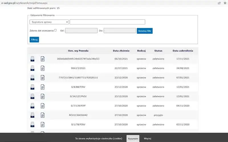 Jak sprawdzić sprawę w e-sądzie bez zakładania konta i stresu