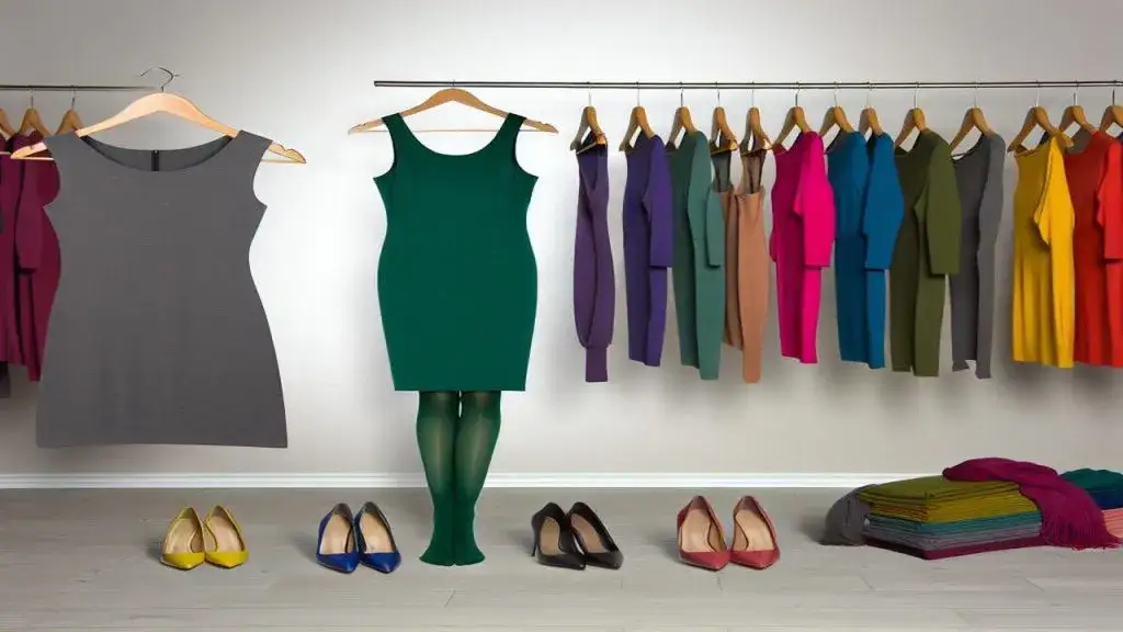 Jaki kolor rajstop do zielonej sukienki, aby wyglądać stylowo?