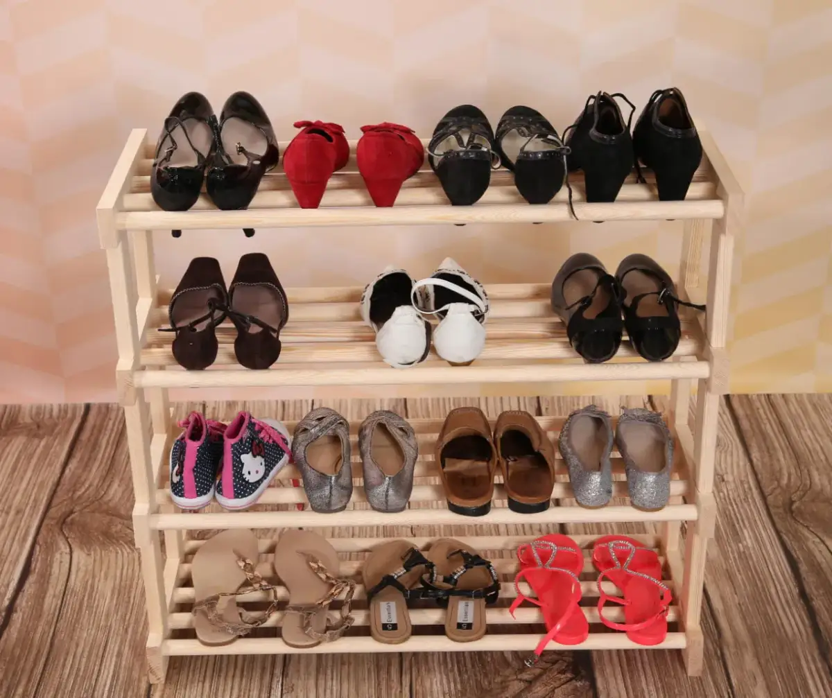 Jak zrobić stojak na buty: proste i tanie pomysły DIY dla każdego