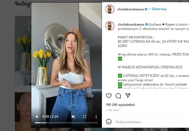 Be Diet Catering: Cena diety Ewy Chodakowskiej czy się opłaca?