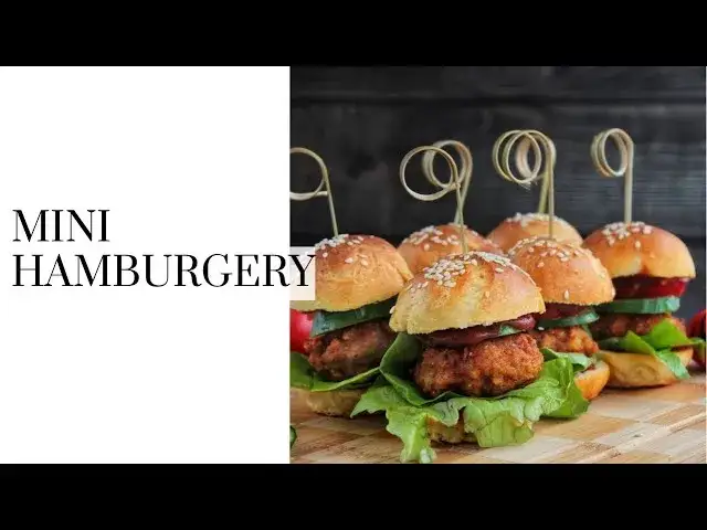 Jak zrobić mini hamburgery? Przepis krok po kroku na imprezę