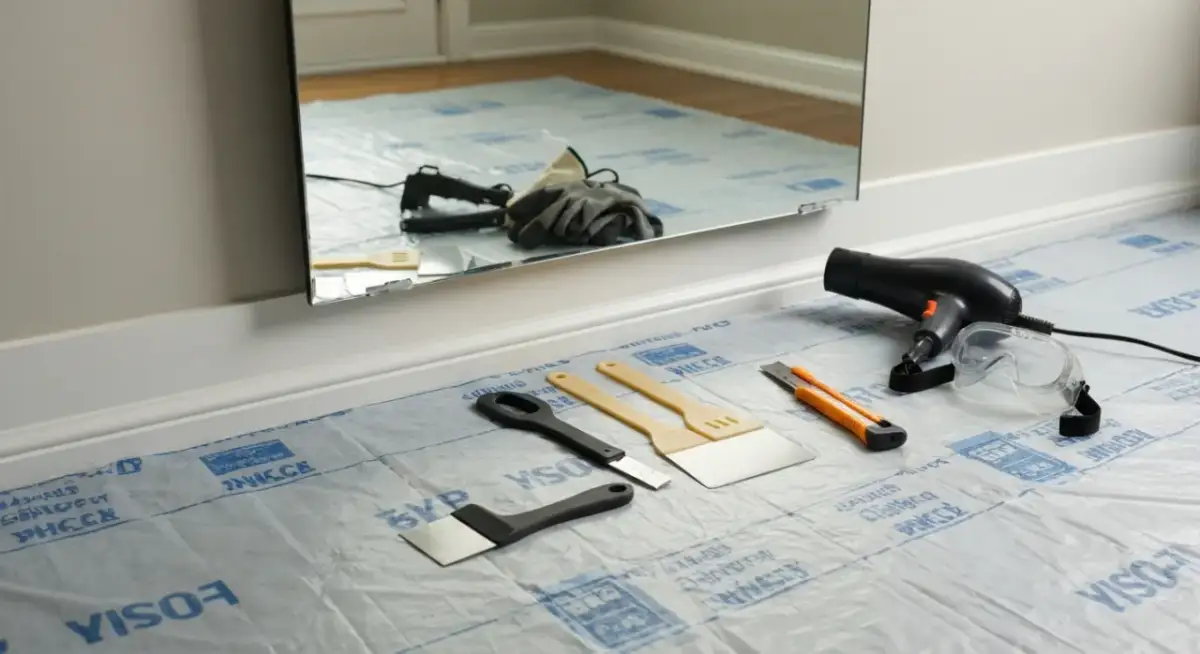 Jak bezpiecznie odkleić lustro od mebli? Poradnik krok po kroku