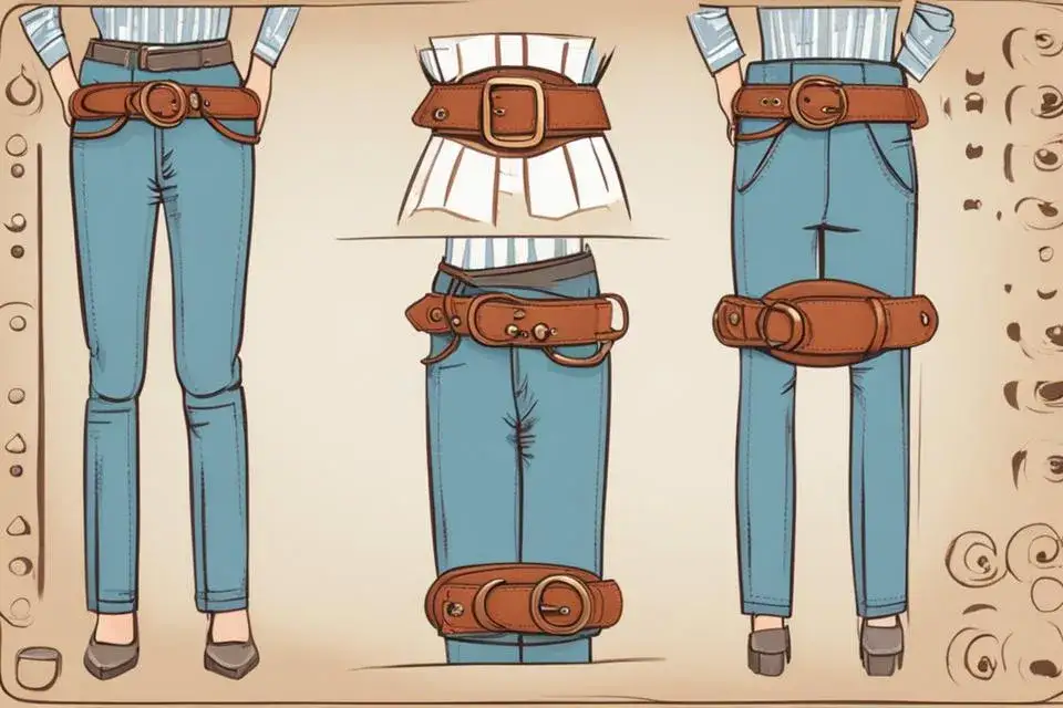 Jak zapiąć pasek do spodni – proste sposoby na idealne dopasowanie