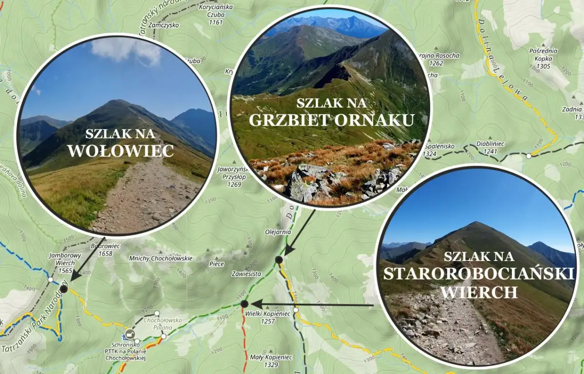 Starorobociański Wierch: Który szlak jest łatwiejszy? Wybierz idealną trasę