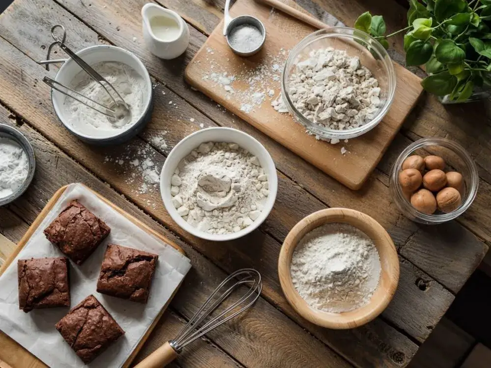 Mąka do brownie: Jak osiągnąć wilgotne i maziste fudgy?