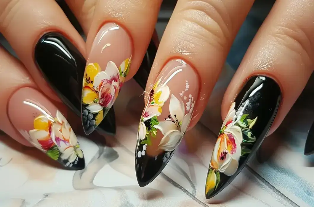 Jak przykleić ozdoby na paznokcie hybrydowe, by uniknąć odpadania?