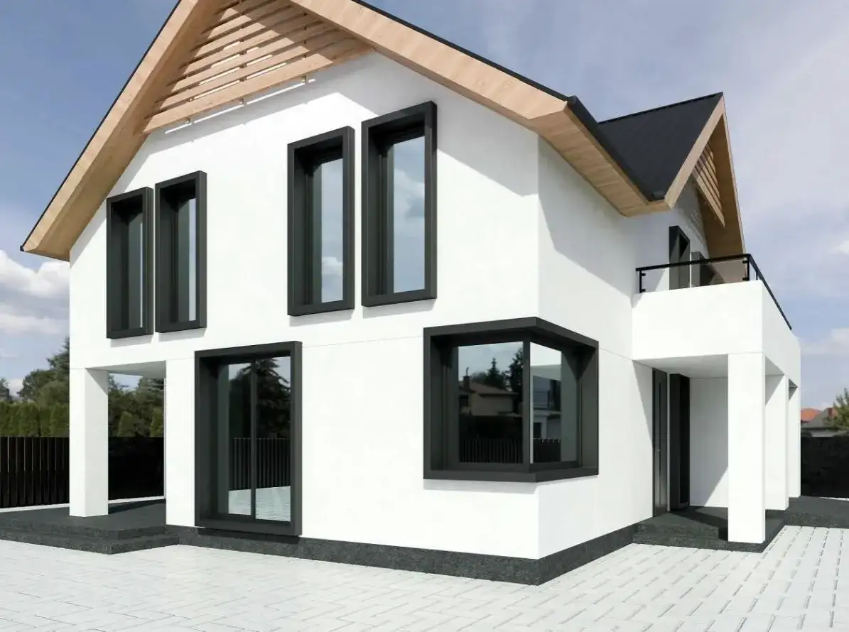 Nowoczesna elewacja jako wizytówka domu z charakterem