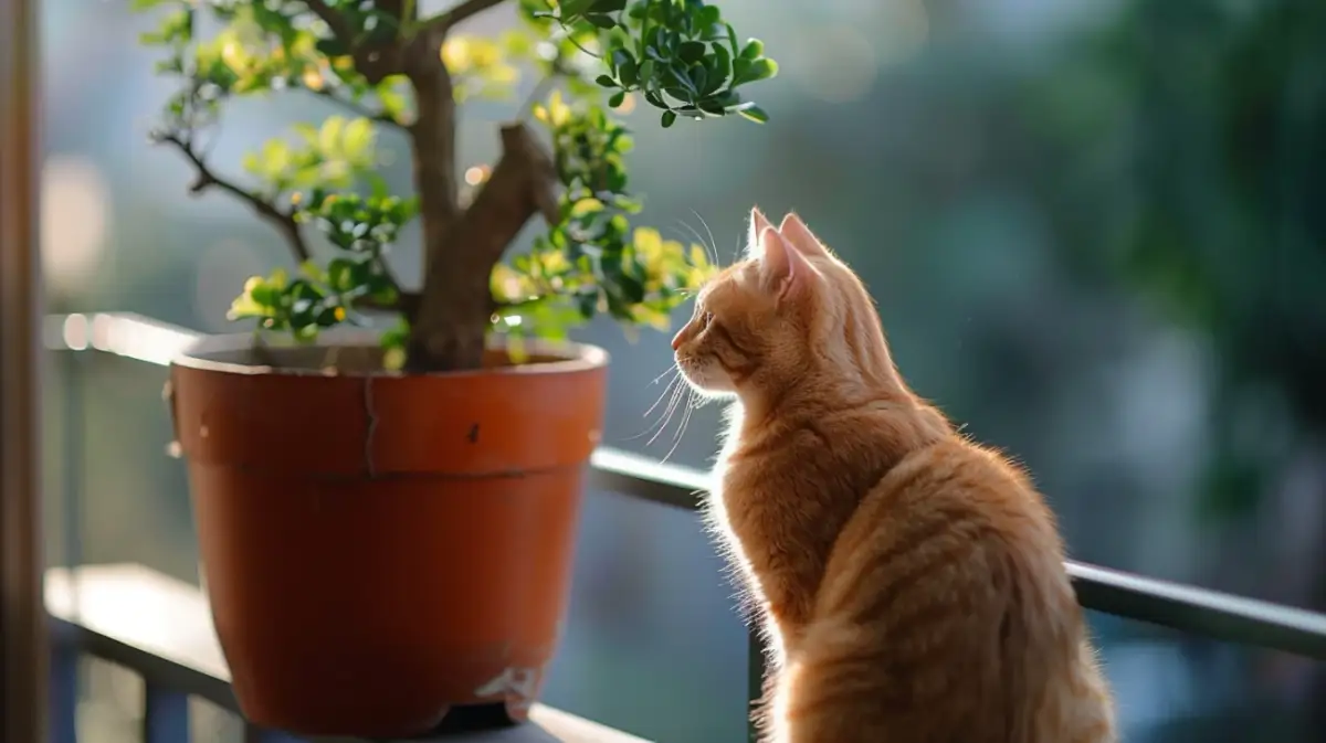 Drzewko dla kota: Jak stworzyć zieloną oazę na balkonie