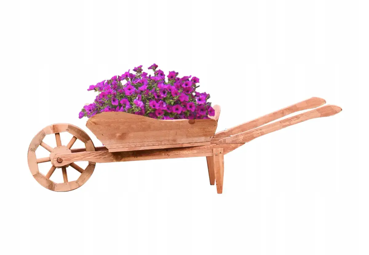 Jakie kwiaty do taczki wybrać, by stworzyć piękną dekorację?