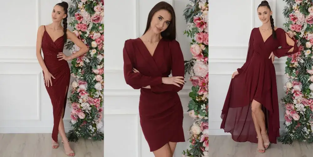 Stylizacje bordowej sukienki na każdą okazję – inspiracje i porady modowe