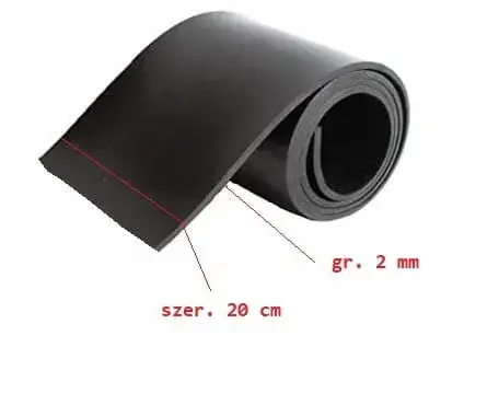 Płyta gumowa zbrojona - wytrzymałość i zastosowanie w różnych branżach