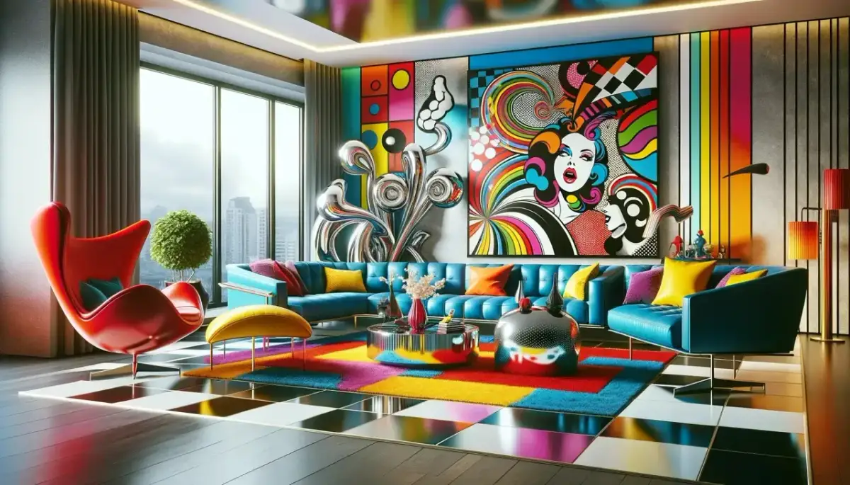 Pop art interior design: Jak ożywić wnętrza kolorami i stylem