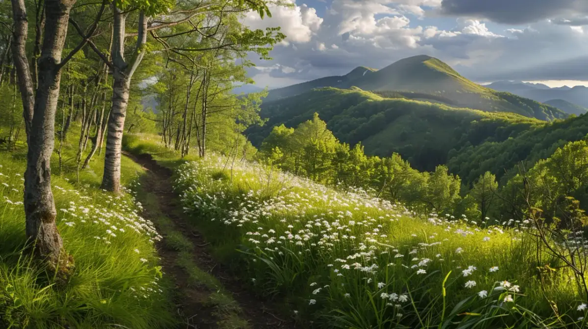Bieszczady w maju: Gdzie warto pojechać w ciepłe miesiące?