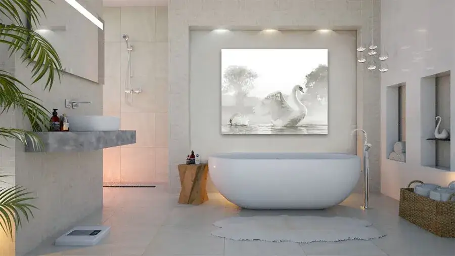 Jakie obrazy do łazienki wybrać, by ożywić wnętrze i uniknąć błędów?