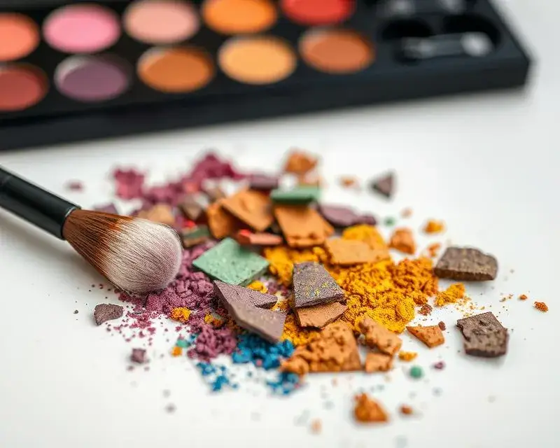 Jak naprawić pokruszone cienie i uratować ulubiony kosmetyk