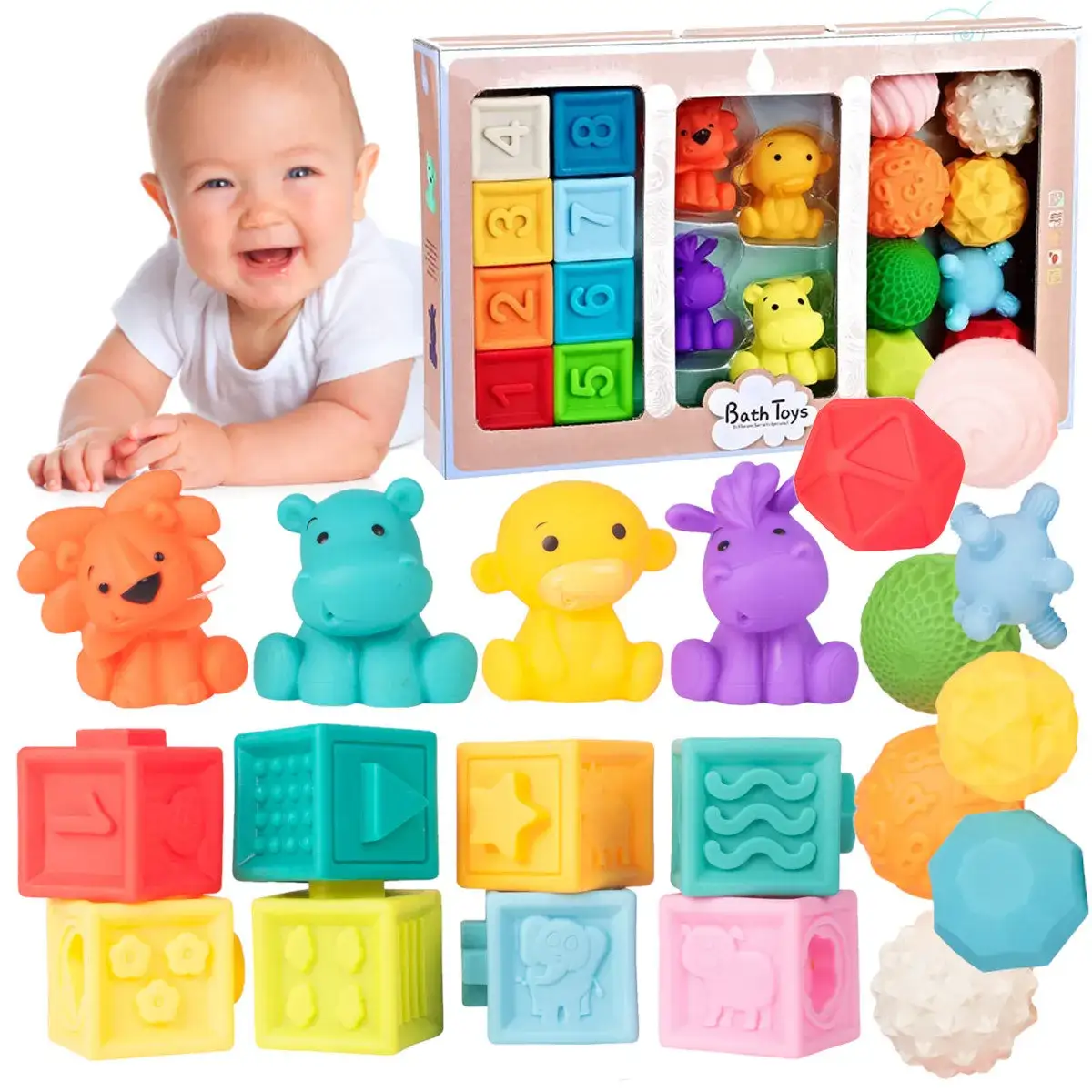 Klocki sensoryczne dla niemowlaka: magiczny świat rozwoju i zabawy