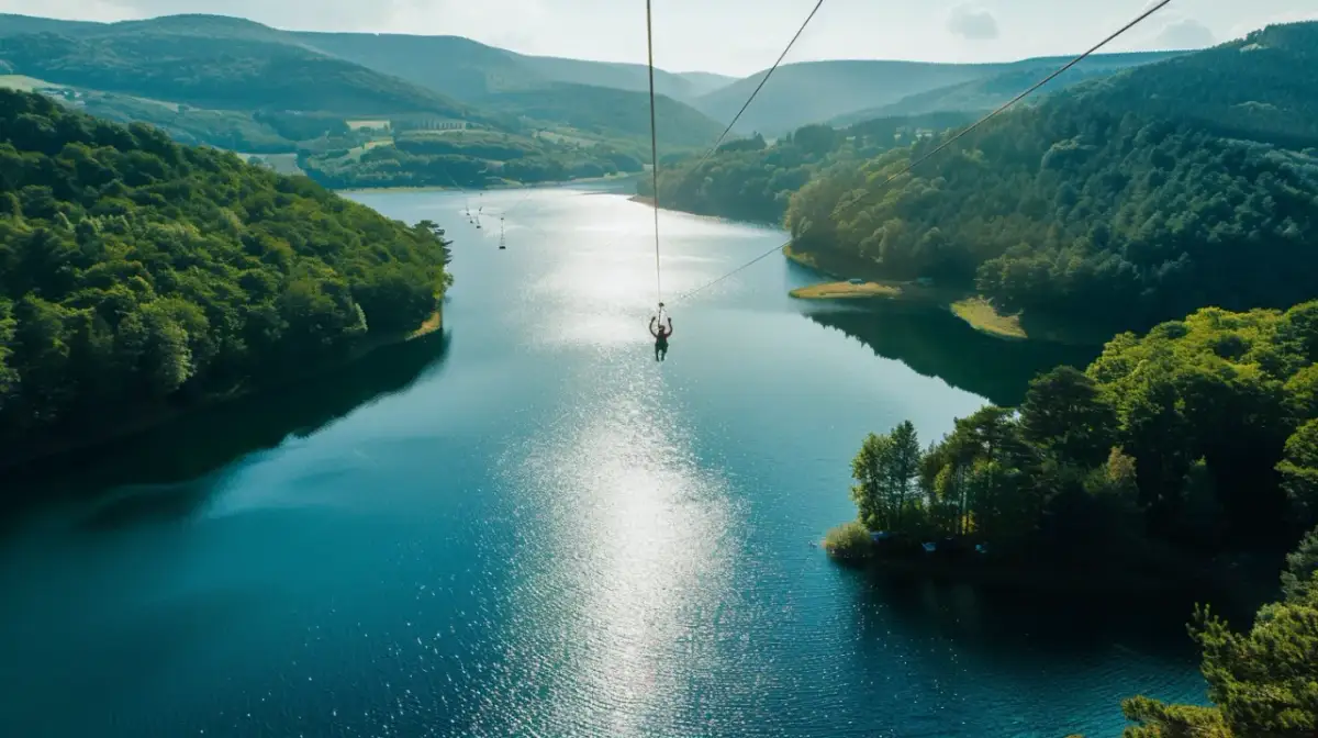 Tyrolka w Solinie: Poczuj ekstremalne emocje nad taflą jeziora