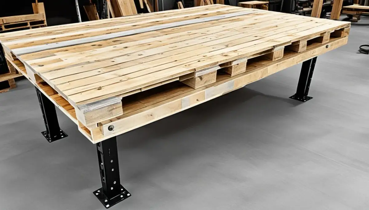 Jak zrobić duży stół z palet - proste kroki do stworzenia mebla marzeń