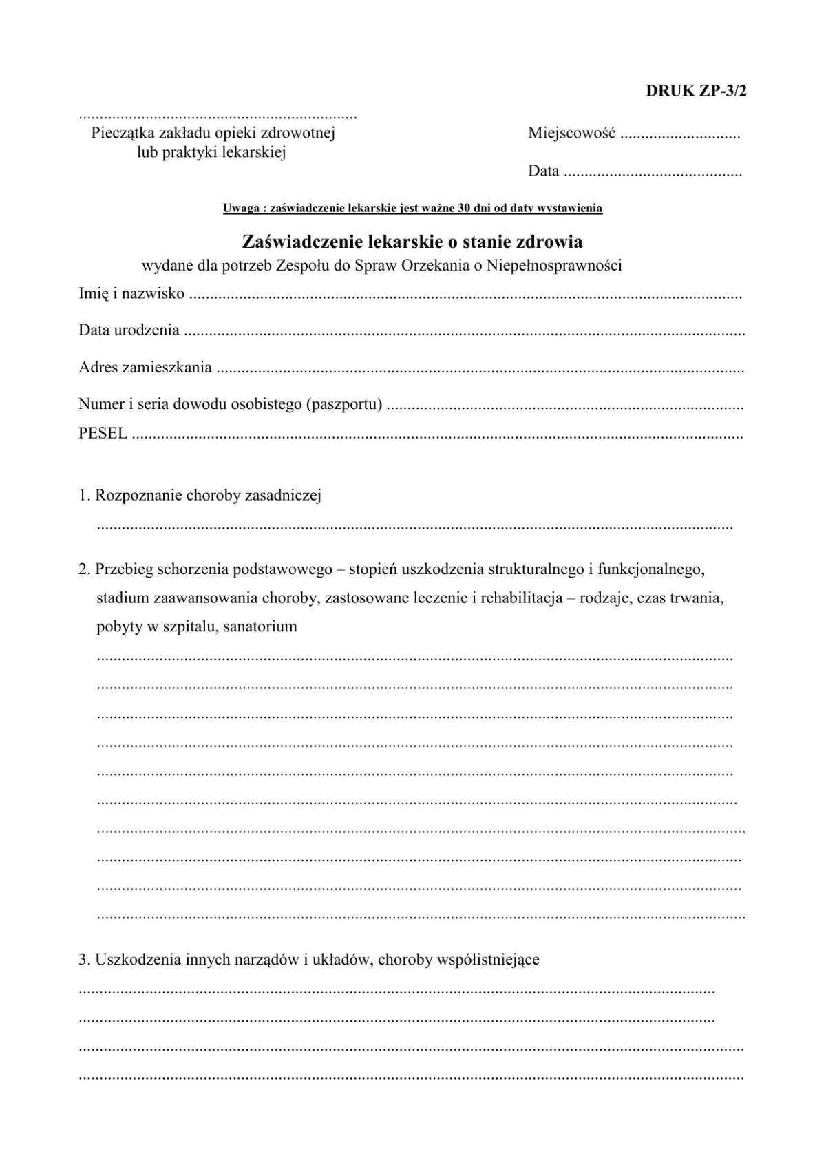 Czy lekarz może odmówić wystawienia zaświadczenia o stanie zdrowia?