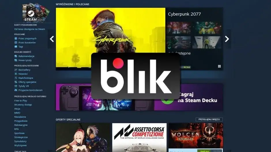 Czy da się płacić blikiem na Steam? Oto, co musisz wiedzieć