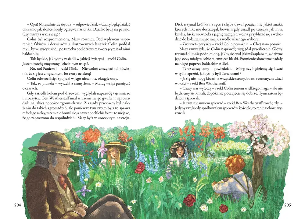 Tajemniczy ogród: opis i rozdział z magicznym ogrodem Mary