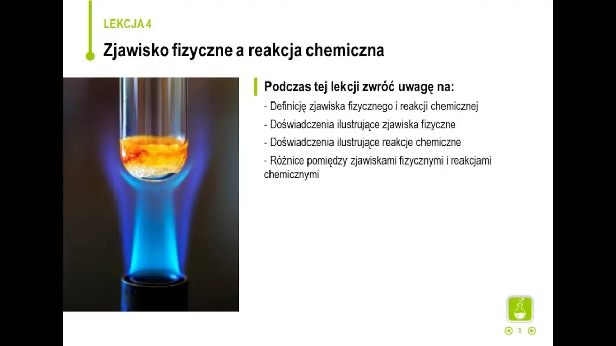 Jak odróżnić zjawisko fizyczne od reakcji chemicznej w prosty sposób