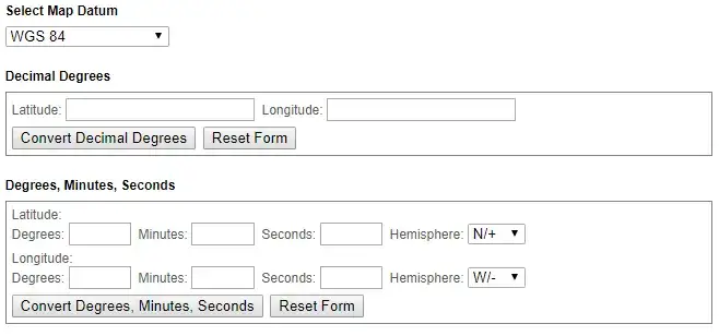 Convierte coordenadas geográficas a decimales fácilmente y sin errores