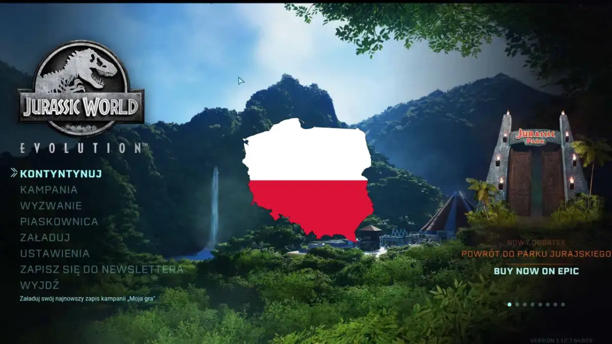 Jurassic World Evolution spolszczenie: jak zainstalować i używać