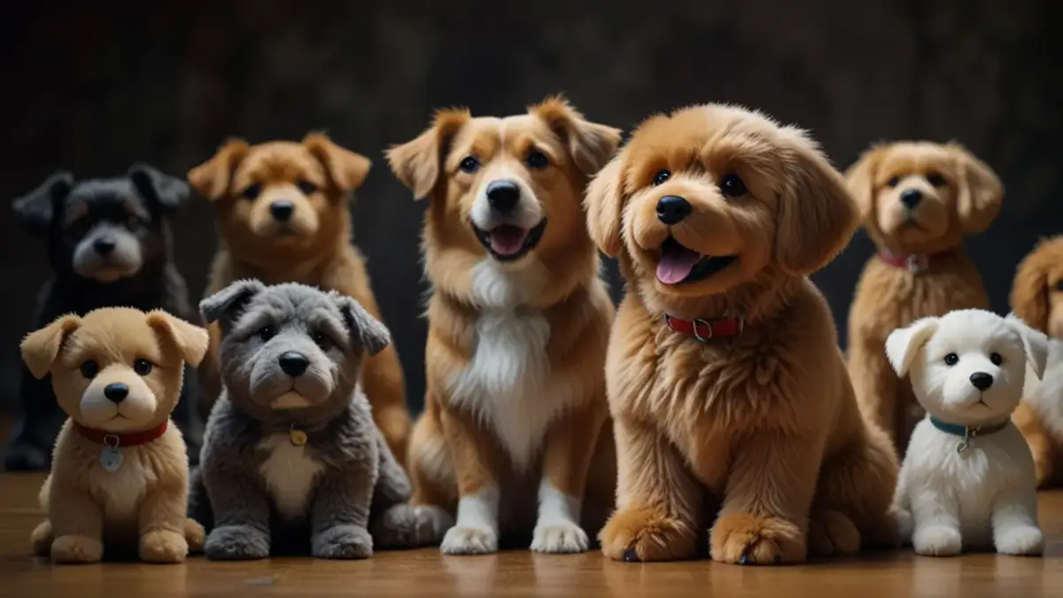 Maskotka pies jak żywy: Realistyczne pluszaki dla miłośników psów